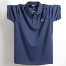 Load image into Gallery viewer, 2018 Summer Men Polo Shirt Brand Clothing Pure Cotton Men Business Casual Male Polo Shirt Short Sleeve Breathable Polo Shirt 5XL