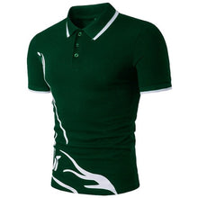 Load image into Gallery viewer, summer new Polo shirt men short-sleeved casual Slim solid color Polo shirt shrink-proof quick-drying outdoor leisure POLO shirt