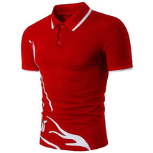 Load image into Gallery viewer, summer new Polo shirt men short-sleeved casual Slim solid color Polo shirt shrink-proof quick-drying outdoor leisure POLO shirt