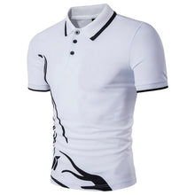 Load image into Gallery viewer, summer new Polo shirt men short-sleeved casual Slim solid color Polo shirt shrink-proof quick-drying outdoor leisure POLO shirt